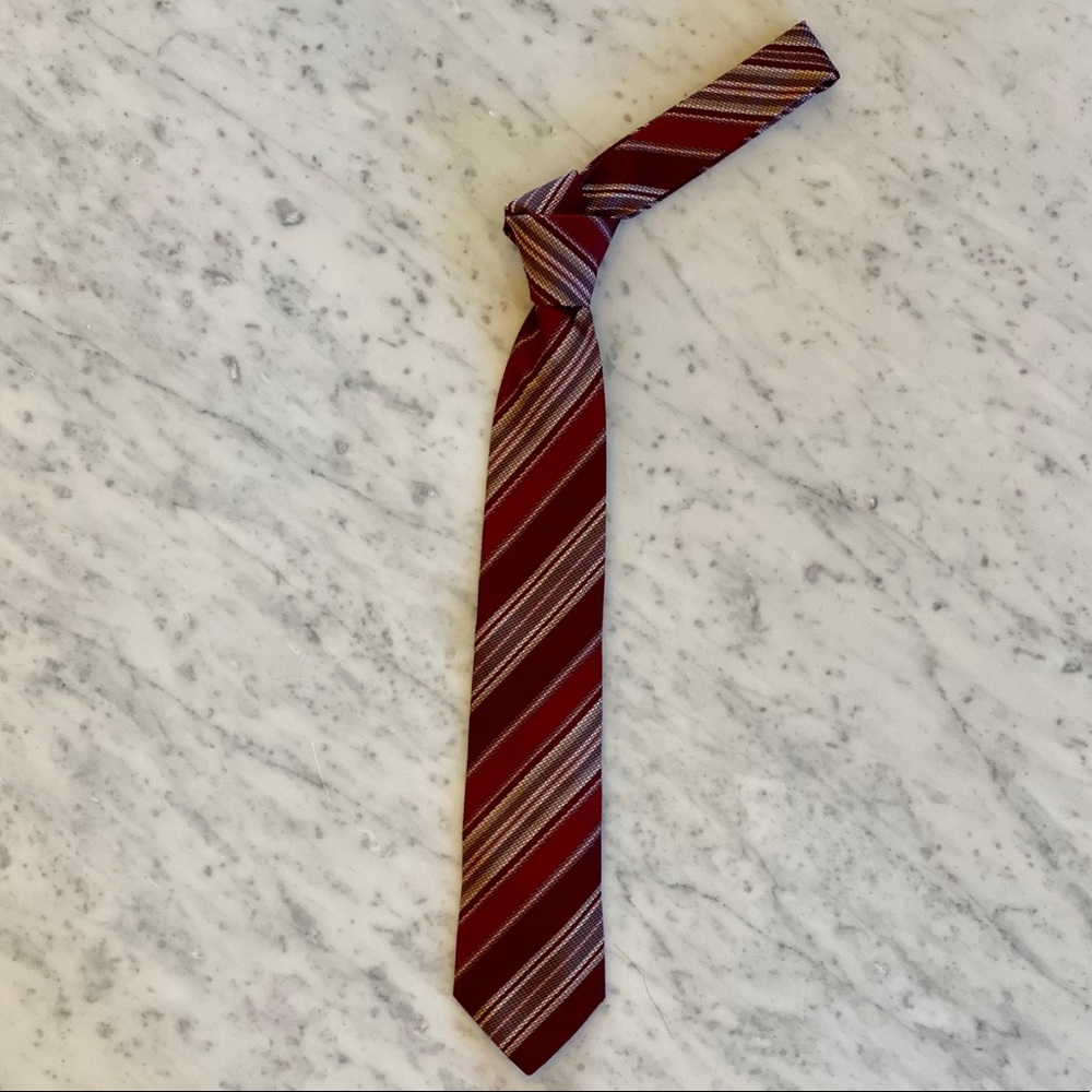 Ferragamo silk jacquard tie